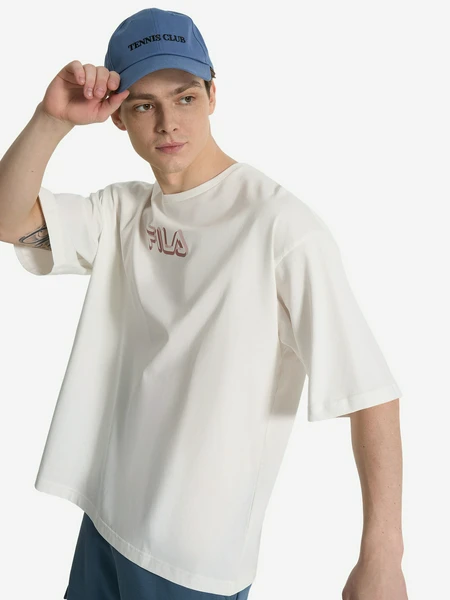 Футболка мужская оверсайз FILA, бежевый, арт. 133292fla-01