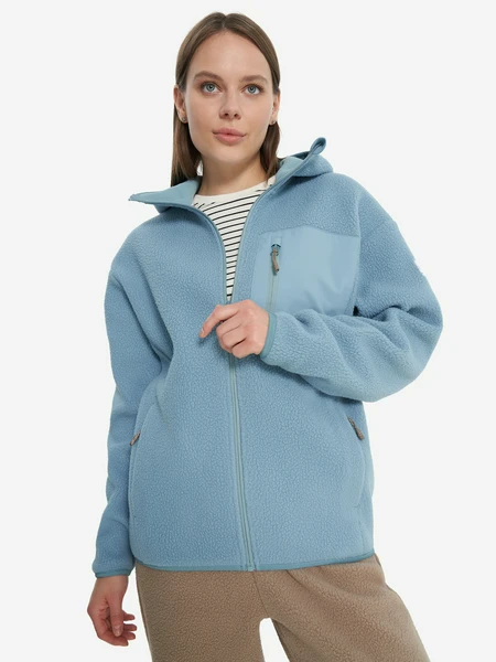 Джемпер флисовый женский, голубой, арт. 139178n16-s0