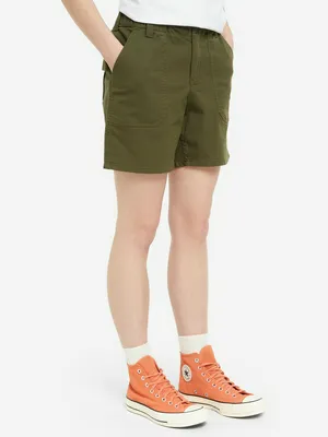 Шорты женские Carhartt Rugged Flex, зеленый, арт. 105730C2H-G72