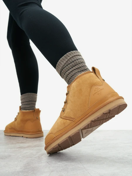 Ботинки утепленные женские Raskis, коричневый, арт. 129887c37-t2