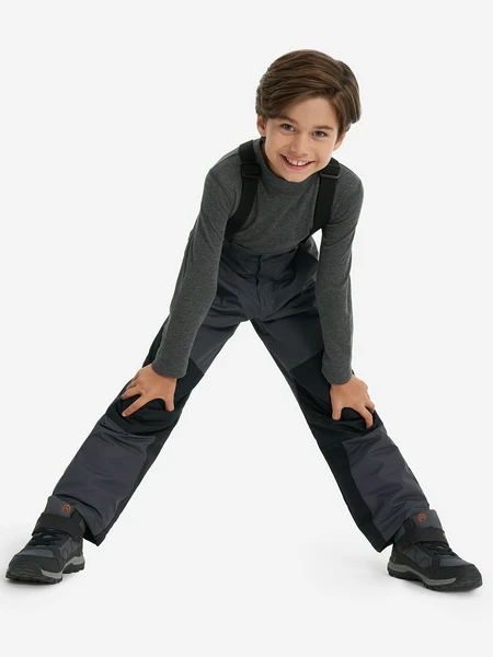 Брюки утепленные для мальчиков Outventure, серый, арт. 131006out-ab