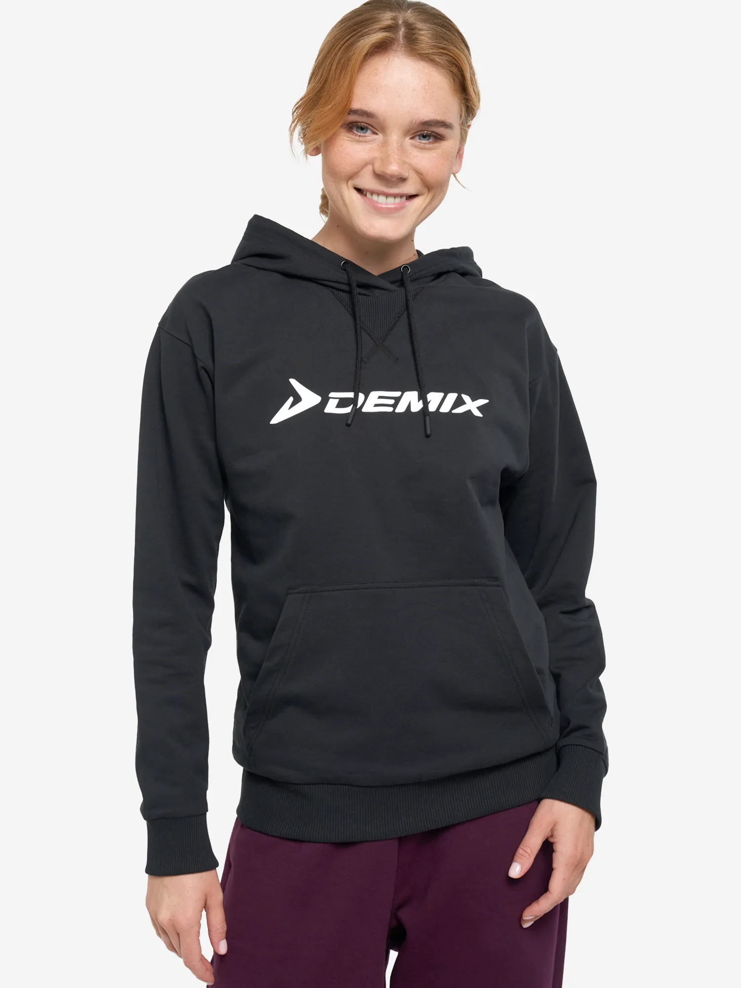 Худи Demix женское, черный, арт. 125175dmx-99