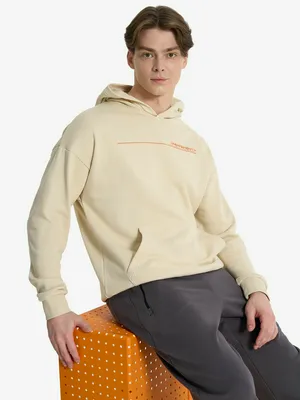 Мужское худи Kappa, бежевый, арт. 134375KAP-T0