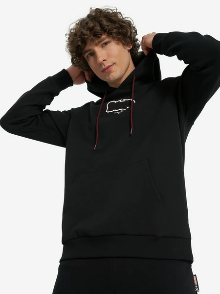 Худи мужское 361°, черный, арт. w552519001a361-2w