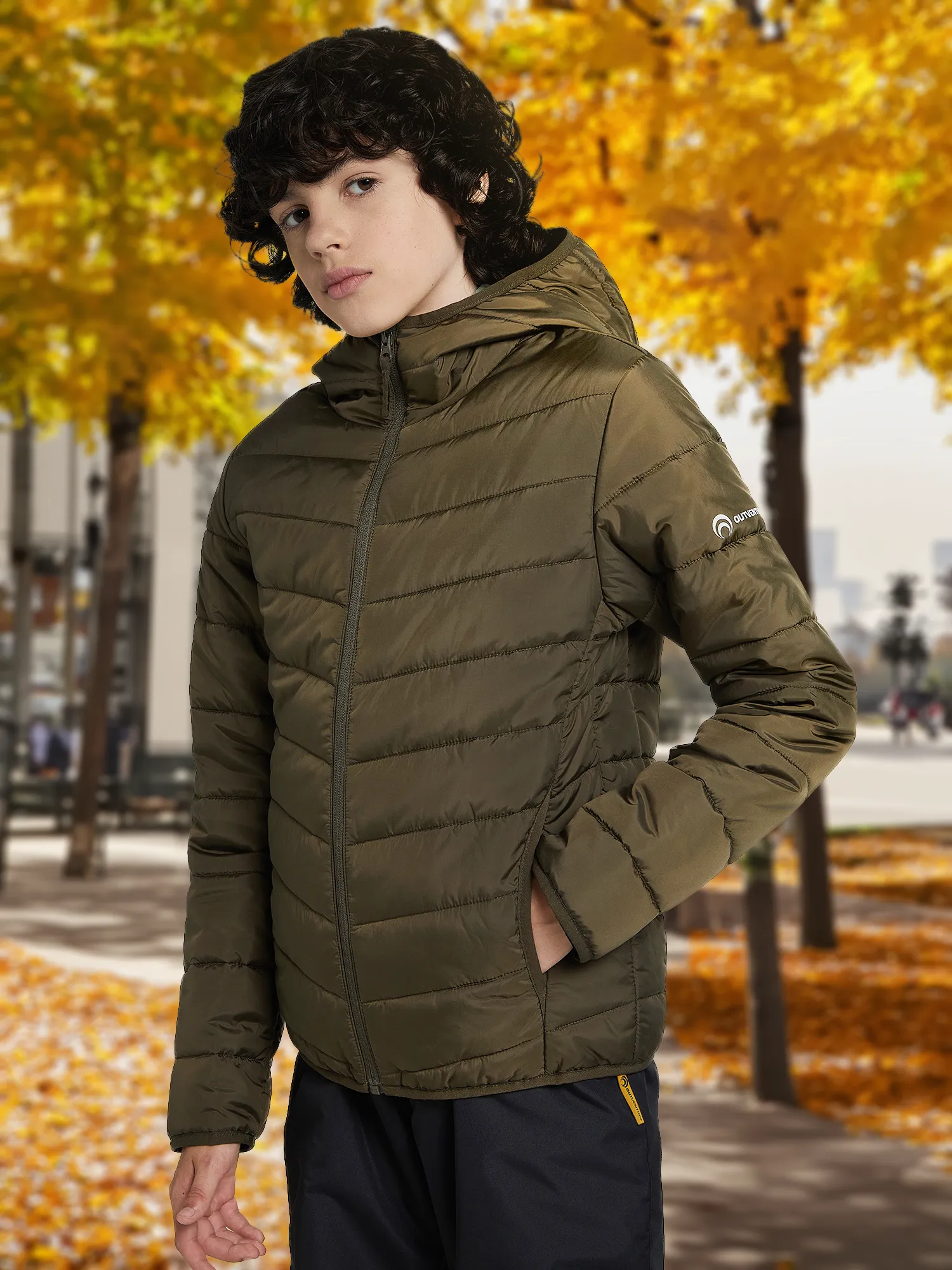 Куртка утепленная Outventure, коричневый, арт. 126605out-t4