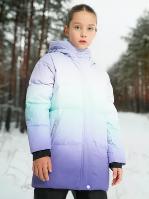 Пуховик для девочек Toread, фиолетовый, арт. QADDAM94119T3J-E01H