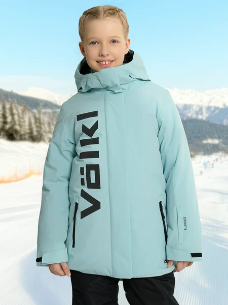 Куртка утепленная для девочек Volkl, голубой, арт. 131961vlkl-n1