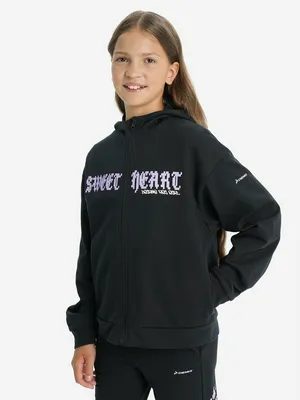 Толстовка для девочек Demix, черный, арт. 137925DMX-99