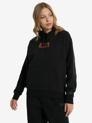 Худи оверсайз FILA, черный, арт. 136768FLA-99