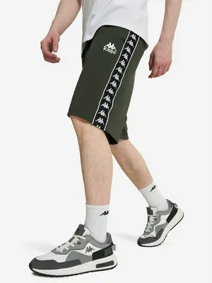 Шорты Kappa мужские, зеленый, арт. 133864KAP-G4