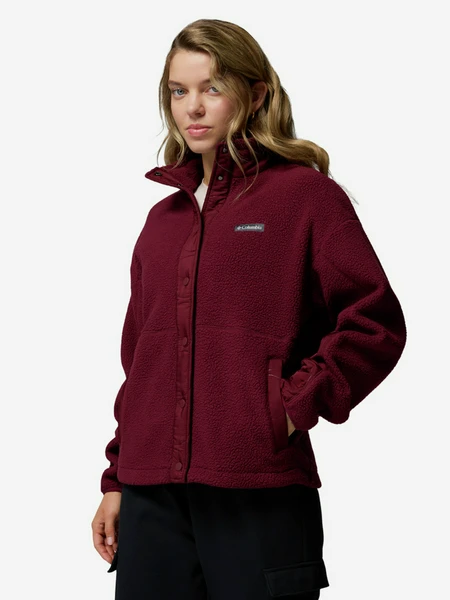 Джемпер флисовый Columbia Cloud Point Snap, красный, арт. 2085471clb-634