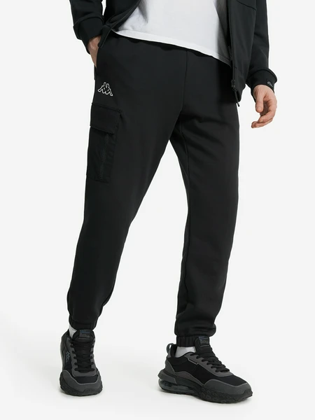 Брюки мужские Kappa, черный, арт. 27332