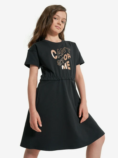 Платье для девочек Demix, черный, арт. 134509dmx-99