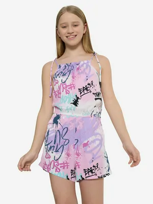 Комбинезон пляжный для девочек Termit, фиолетовый, арт. 135034TRT-L1