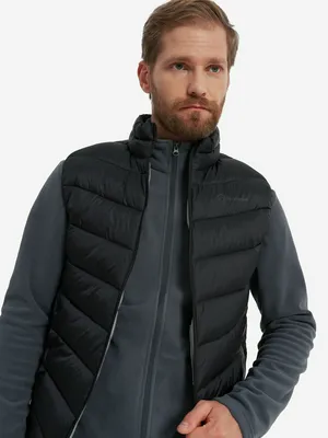 Жилет утепленный мужской Outventure, черный, арт. 129928OUT-99