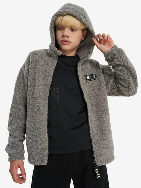 Толстовка для мальчиков Kappa, серый, арт. 137699kap-92