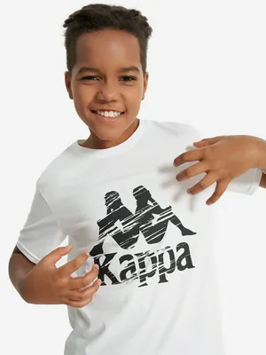 Футболка для мальчиков Kappa, белый, арт. 134228KAP-00