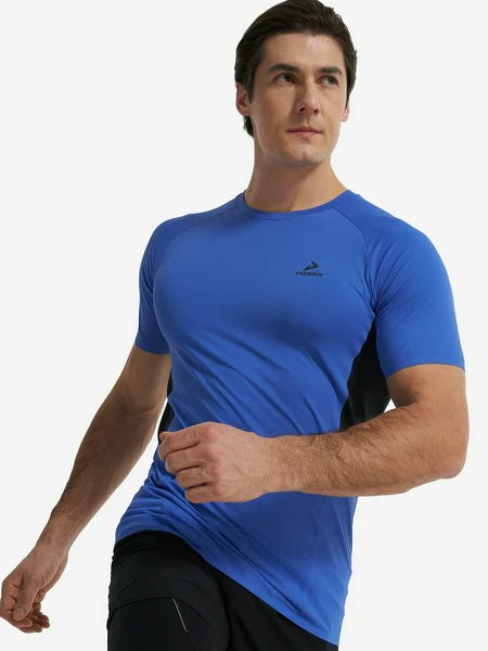 Футболка мужская Demix, синий, арт. 129826dmx-mb