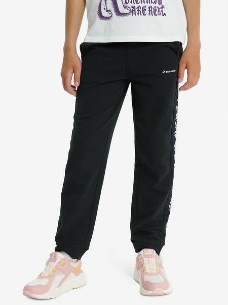 Брюки для девочек Demix, черный, арт. 136384dmx-99