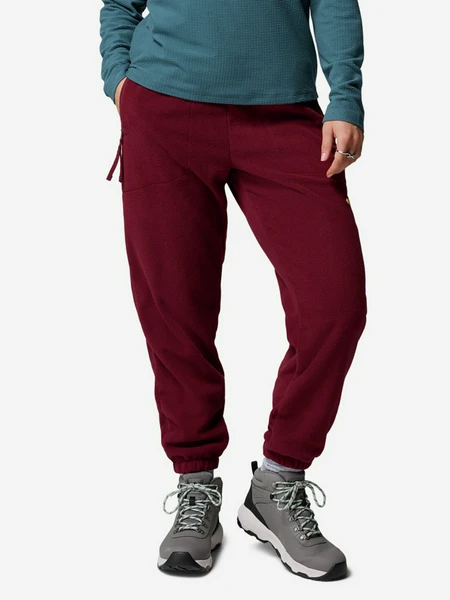 Брюки женские Columbia Sequoia Grove Fleece Pant, красный, арт. 2136211clb-624