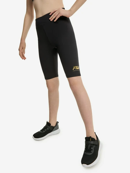 Велосипедки для девочек FILA, черный, арт. 27518