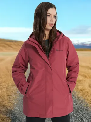 Куртка утепленная женская Outventure, красный, арт. 130762OUT-82