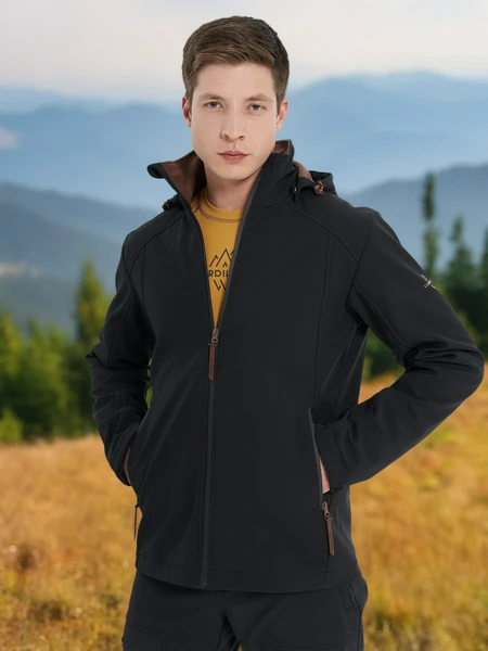 Куртка софтшелл Cordillero, черный, арт. 140584c37-99