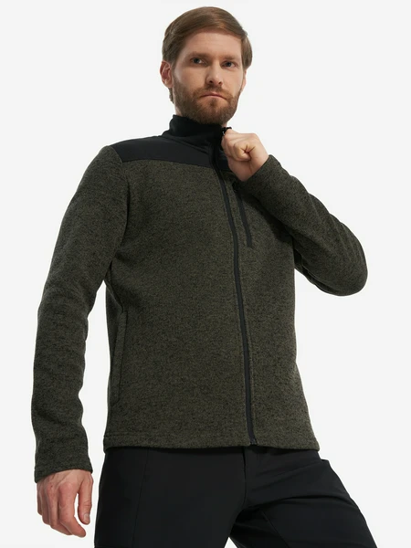 Джемпер флисовый мужской Outventure, коричневый, арт. 27557