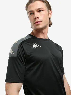 Футболка мужская Kappa, черный, арт. 351F4LWKAP-A00