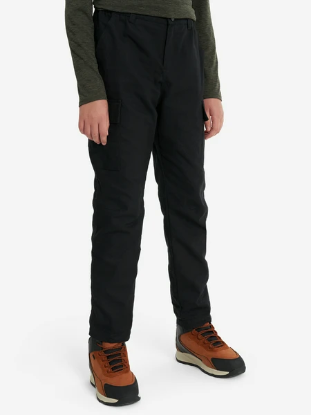 Брюки утепленные для мальчиков Northland, черный, арт. 130723n16-99