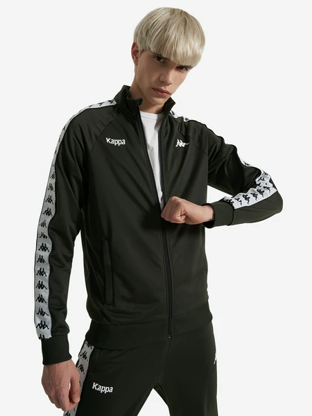 Толстовка Kappa Banda d’Origini, коричневый, арт. 134278kap-g4