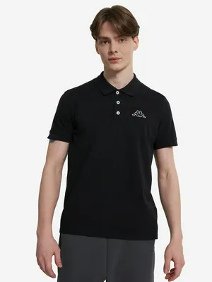 Поло мужское Kappa Polo d’Origini, черный, арт. 137643KAP-99