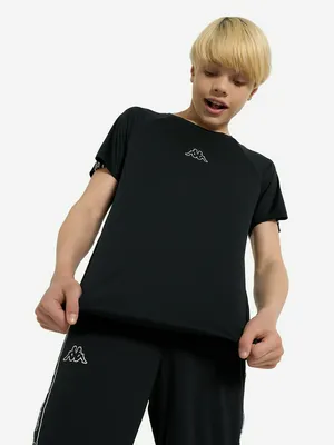 Футболка для мальчиков Kappa, черный, арт. 137271KAP-99