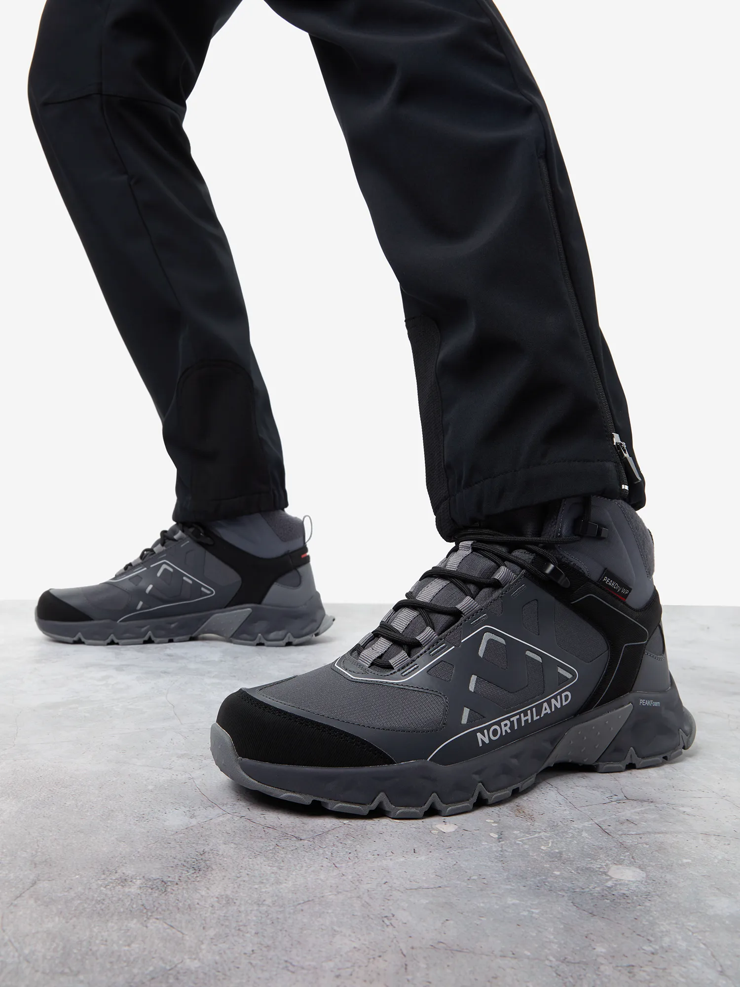 Ботинки Easy Hiker Mid, серый, арт. 122640n16-91