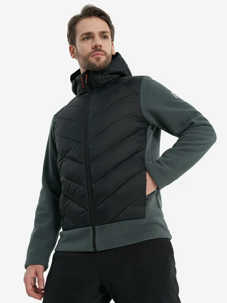 Джемпер флисовый мужской, черный, арт. 139200n16-ba