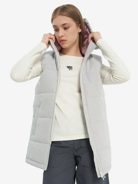 Жилет утепленный женский Protest, серый, арт. 27630