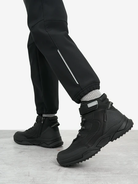 Ботинки для мальчиков GSD, черный, арт. 143416g17-99