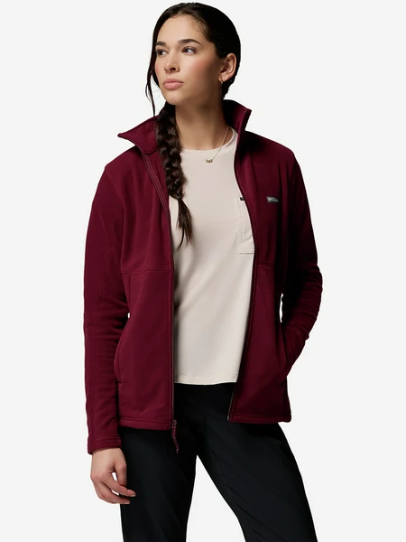 Джемпер флисовый Columbia Basin Trail III Full Zip, красный, арт. 1938041clb-624