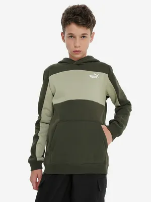 Худи PUMA Ess Block, зеленый, арт. 690784P0P-70