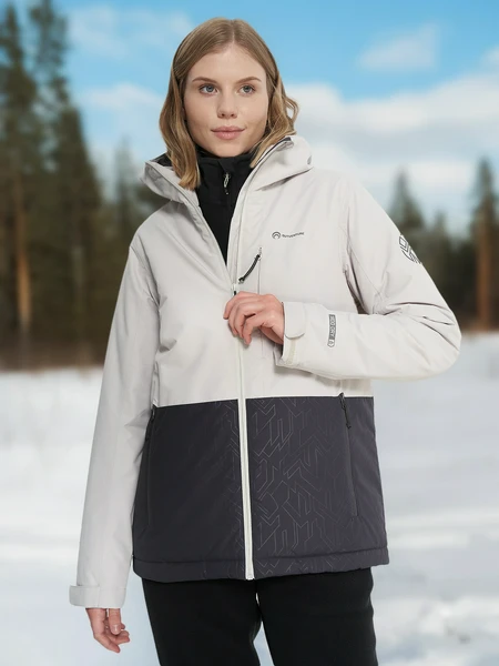 Куртка утепленная женская Outventure, серый, арт. 27668