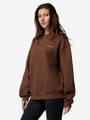 Свитшот оверсайз Columbia Aldermore Crew, коричневый, арт. 2130901CLB-256