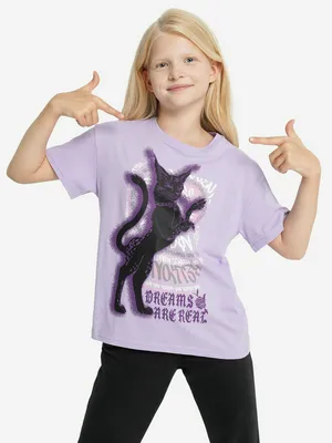 Футболка для девочек Demix, фиолетовый, арт. 137927DMX-V1