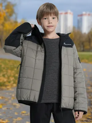 Куртка утепленная для мальчиков Outventure, бежевый, арт. 137417