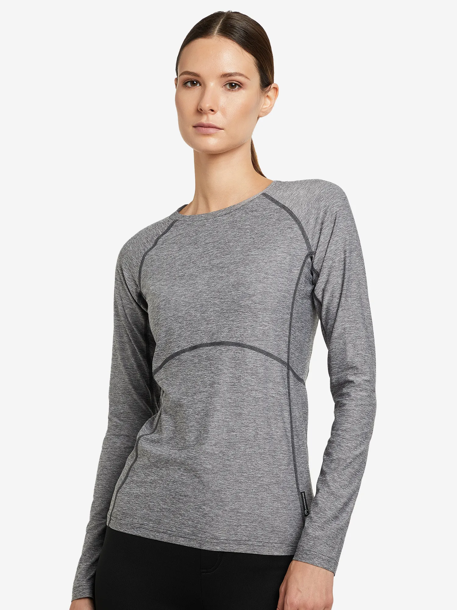 Лонгслив женский Outventure, серый, арт. 125718out-3a