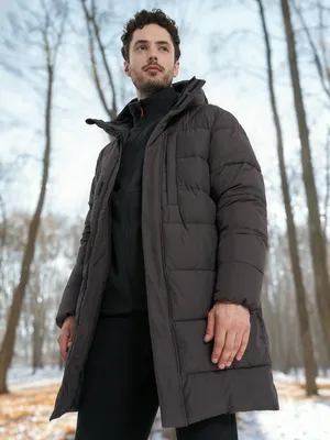 Пуховик мужской Northland, коричневый, арт. 139165N16-T4