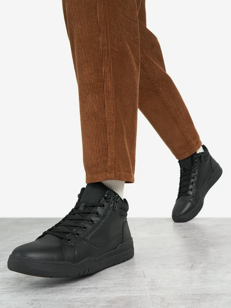 Ботинки утепленные мужские GSD, черный, арт. 27726