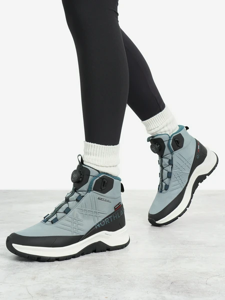 Ботинки утепленные женские Northland Ramsau Tech, серый, арт. 136390n16-91