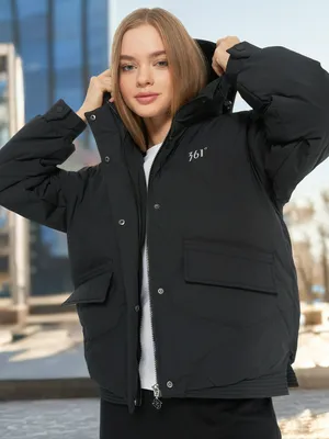 Пуховик женский 361°, черный, арт. t562539302