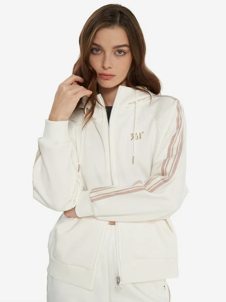 Толстовка женская, белый, арт. t562539801361-1w