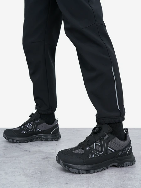 Полуботинки для мальчиков Northland Moose FL, черный, арт. 27770